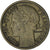 Francia, Morlon, Franc, 1936, BC+, Aluminio - bronce, KM:885, Gadoury:470