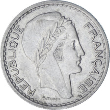 Francia, Turin, 10 Francs, 1948, Beaumont le Roger, BB+, Rame-nichel, KM:908.1