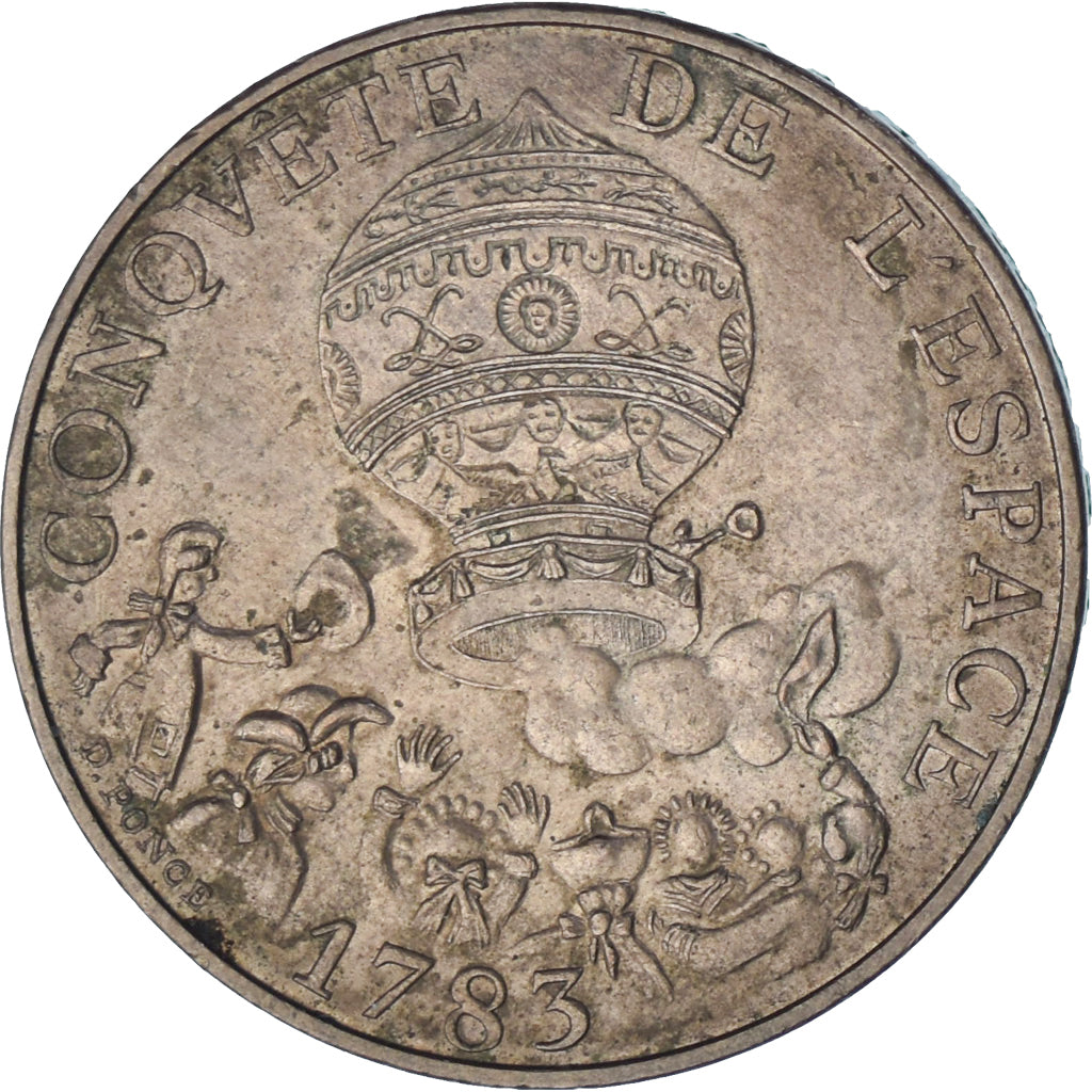 Francia, 10 Francs, 1983, MB, Cupro-aluminium-nickel