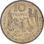 Francja, 10 Francs, 1985, Victor Hugo, AU(55-58), Miedzionikiel, KM:956