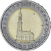 GERMANIA - REPUBBLICA FEDERALE, 2 Euro, 2008, Hambourg, Bi-metallico, SPL