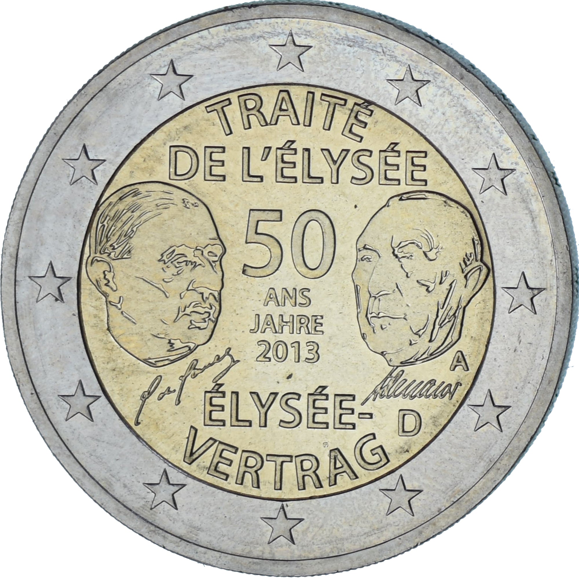 GERMANIA - REPUBBLICA FEDERALE, 2 Euro, 2013, Berlin, Bi-metallico, SPL, KM:315
