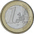 REPUBLIKA IRLANDII, Euro, 2002, Sandyford, Bimetaliczny, AU(55-58), KM:38