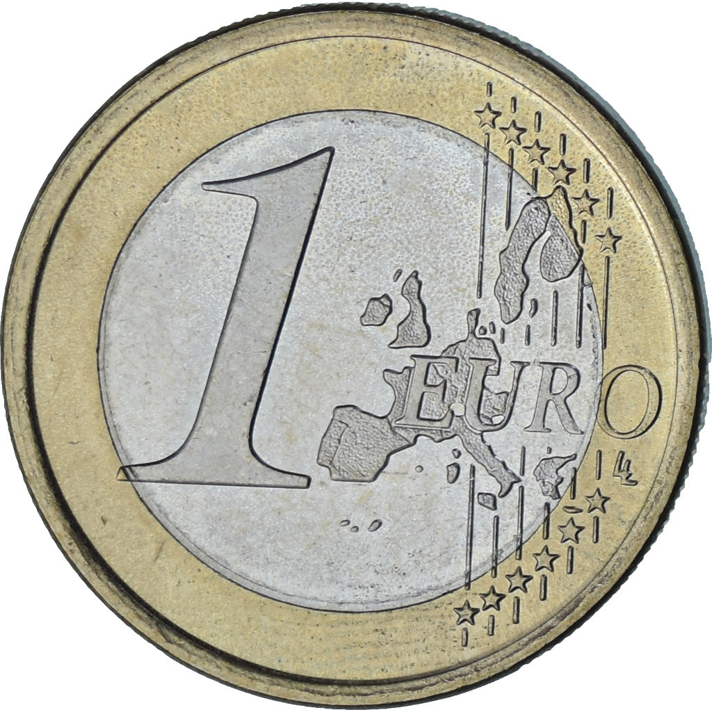 Spain, Euro, 2003, AU(55-58), Bi-Metallic, KM:1046