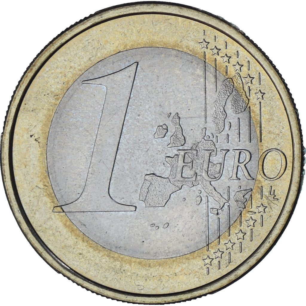 ALEMANIA - REPÚBLICA FEDERAL, Euro, 2003, Stuttgart, EBC, Bimetálico, KM:213