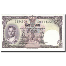 Nota, Tailândia, 5 Baht, KM:75d, UNC(65-70)