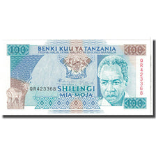 Geldschein, Tanzania, 100 Shilingi, KM:24, UNZ