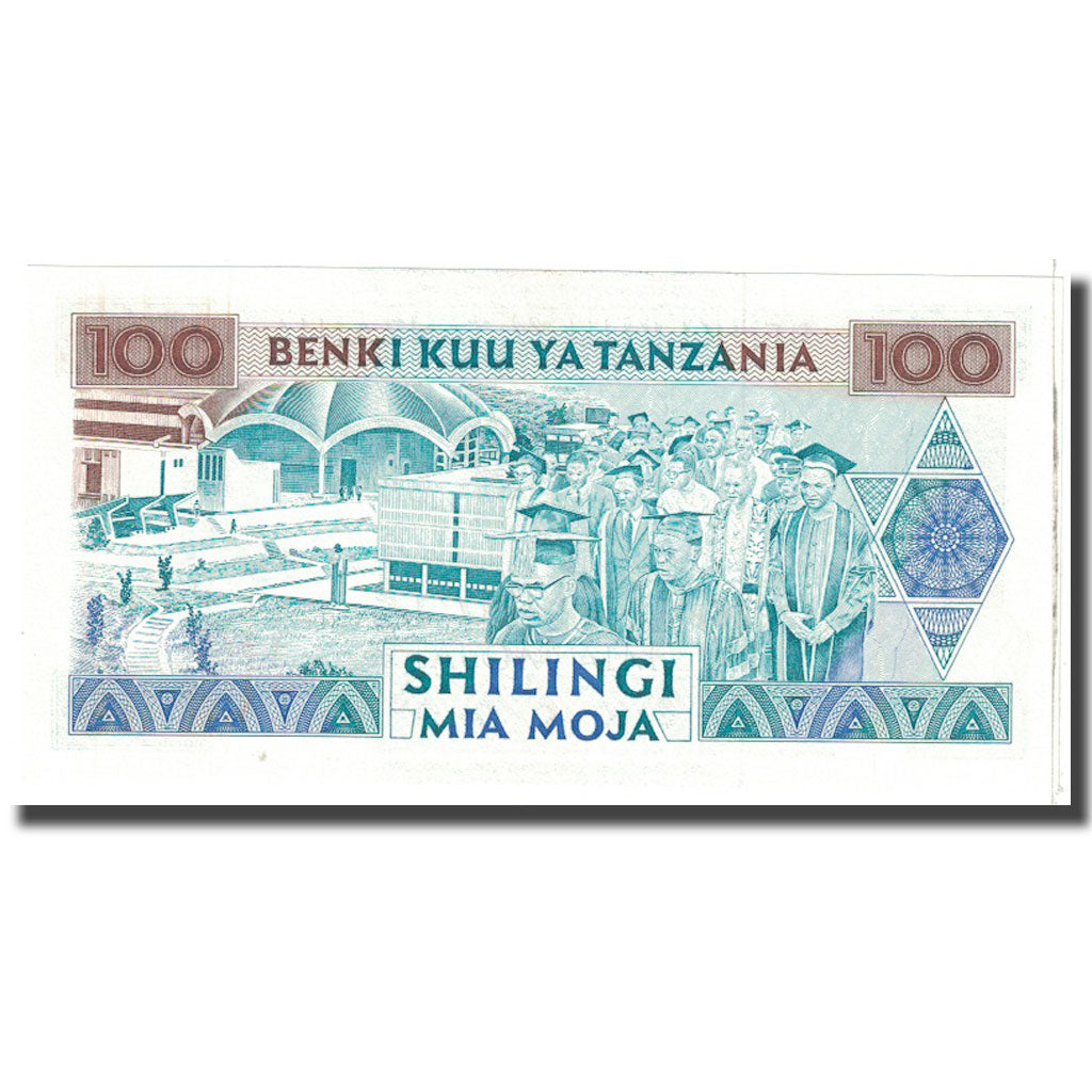 Banknot, Tanzania, 100 Shilingi, KM:24, UNC(65-70)