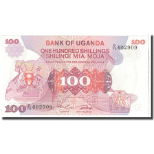 Nota, Uganda, 100 Shillings, KM:19b, UNC(65-70)