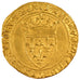 FRANCE, Ecu d'or, 1388, AU(55-58), Gold, 3.97