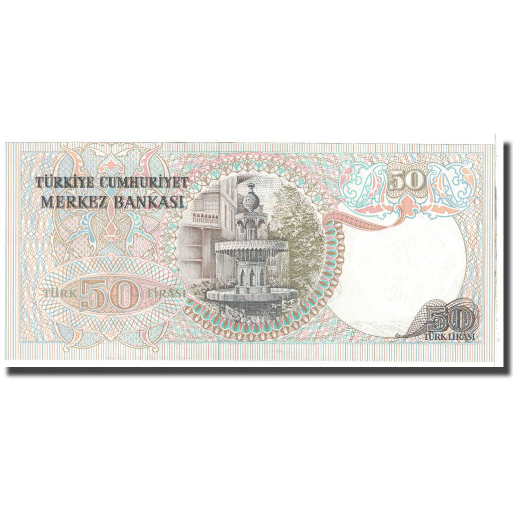 Billet, Turquie, 50 Lira, 1970, KM:188, NEUF