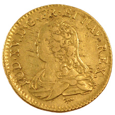 Francia, Louis XV, Louis d'or aux lunettes, Louis d'Or, 1730, Paris, BB+, Oro...