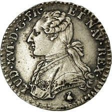 France, Louis XVI, 1/10 Écu aux branches d'olivier, 1785, Paris, Silver
