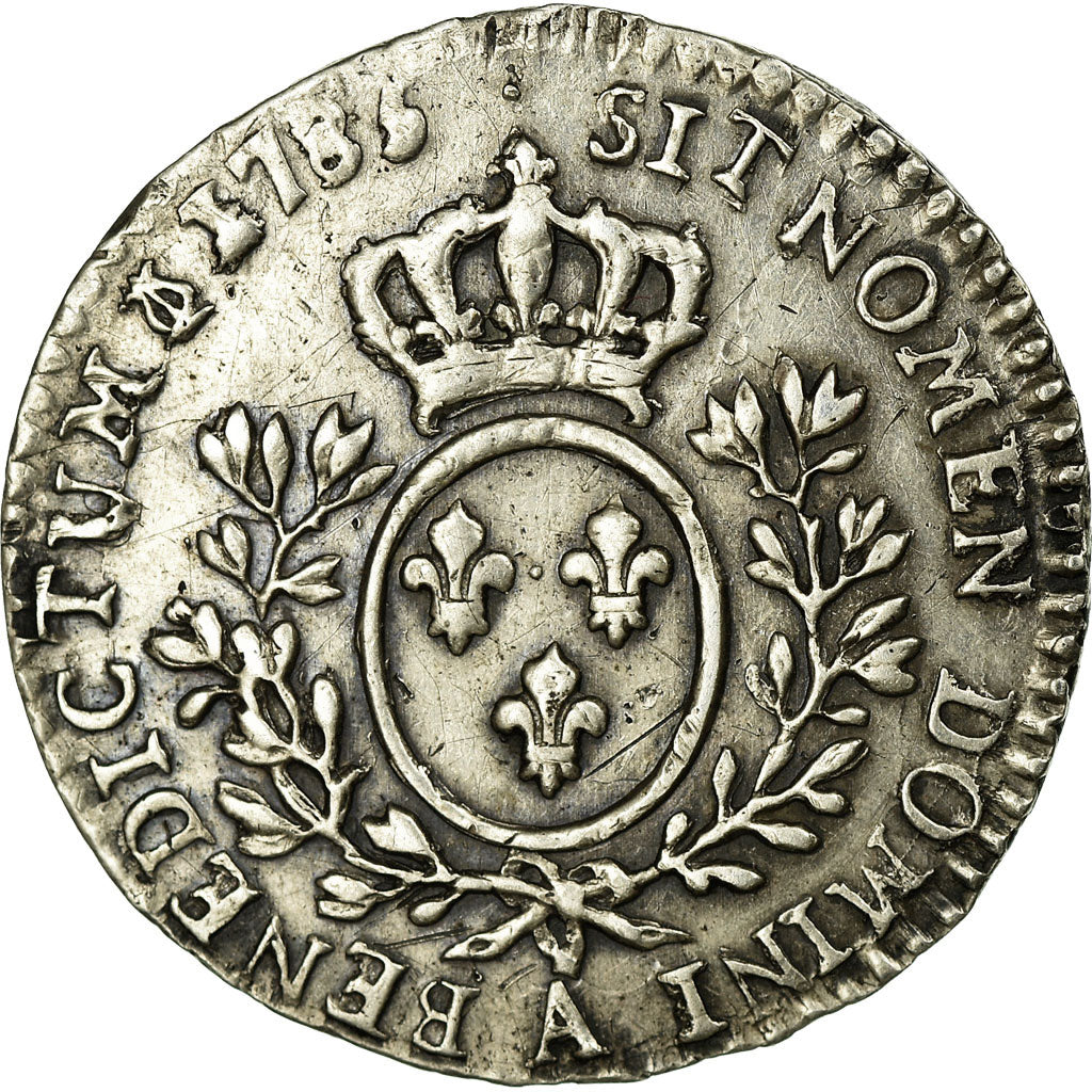 France, Louis XVI, 1/10 Écu aux branches d'olivier, 1785, Paris, Silver