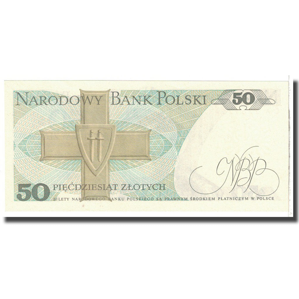 Banknote, Poland, 50 Zlotych, 1982, 1982-06-01, KM:142b, UNC(65-70)