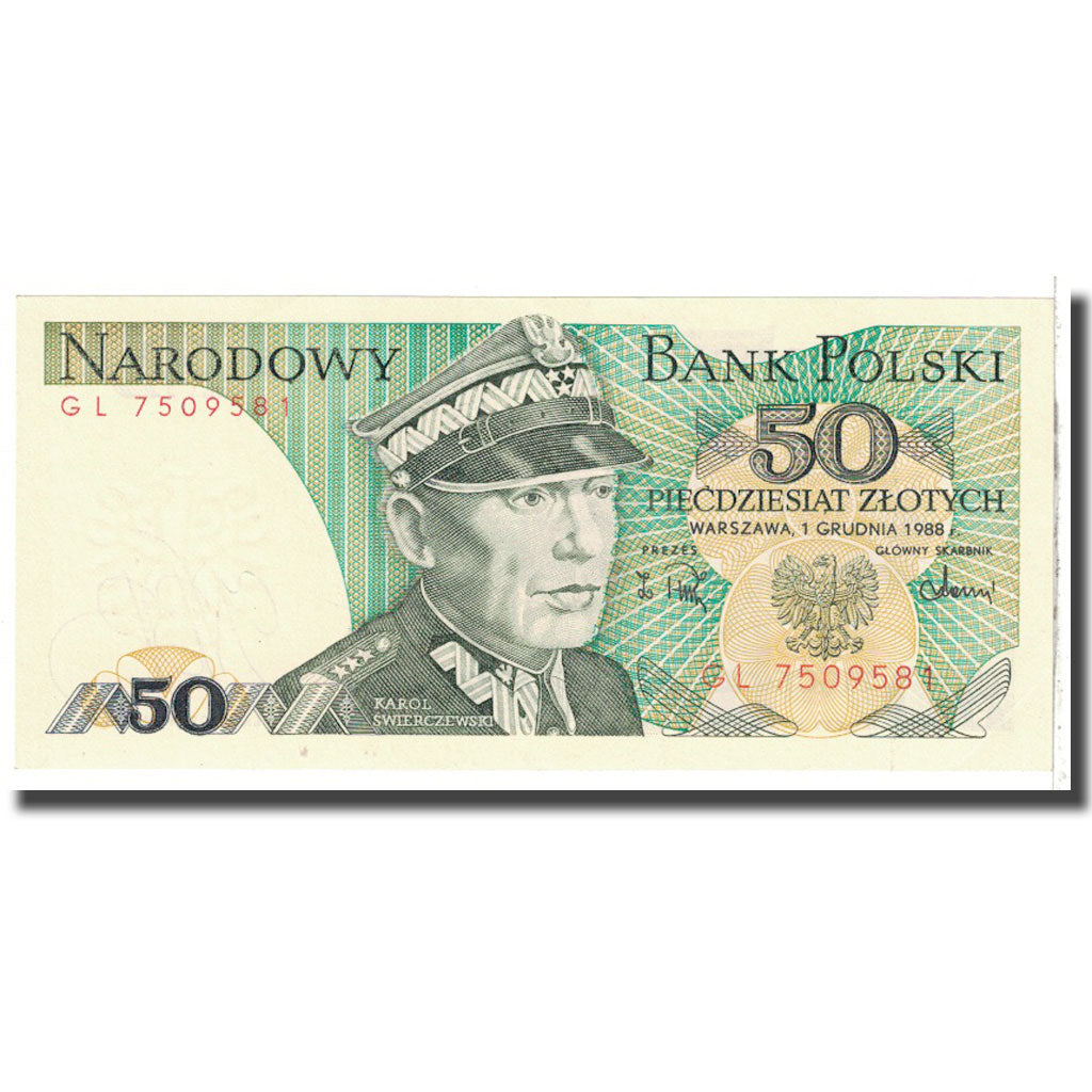 Billet, Pologne, 50 Zlotych, 1988, 1988-12-01, KM:142c, NEUF