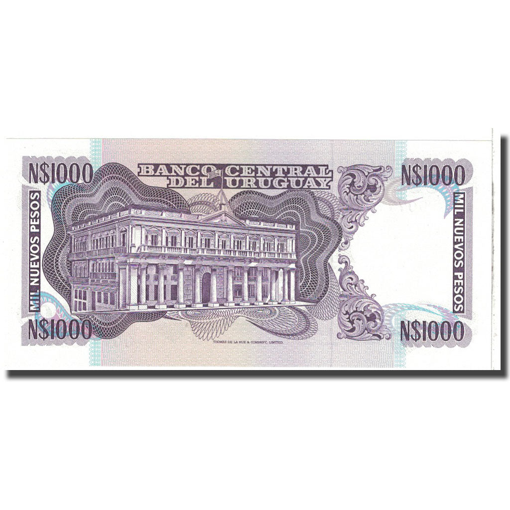 Billet, Uruguay, 1000 Nuevos Pesos, KM:64Ab, NEUF