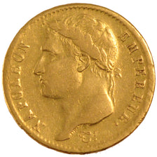 FRANCE, Napoléon I, 20 Francs, 1808, Toulouse, KM #687.3, VF(30-35), Gold, G...