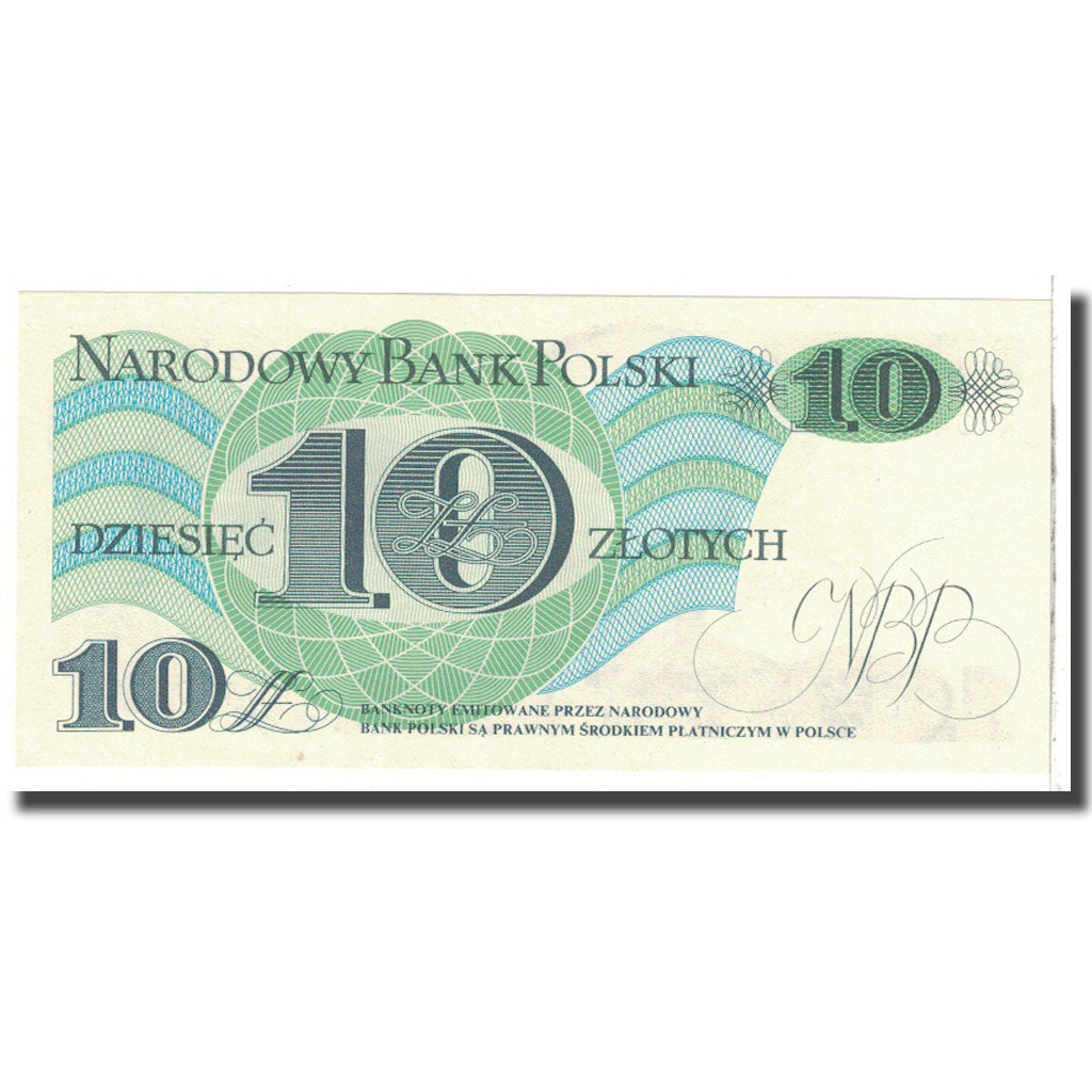Banknote, Poland, 10 Zlotych, 1982, 1982-06-01, KM:148a, UNC(65-70)