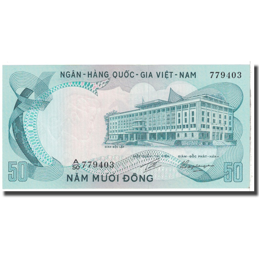 Banknote, South Viet Nam, 50 Dong, KM:30a, UNC(65-70)