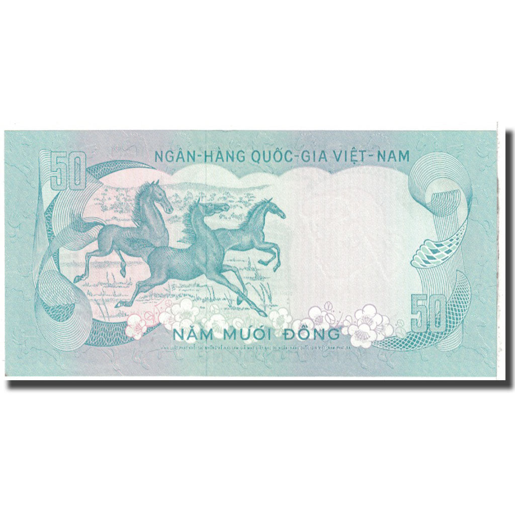Banknote, South Viet Nam, 50 Dong, KM:30a, UNC(65-70)