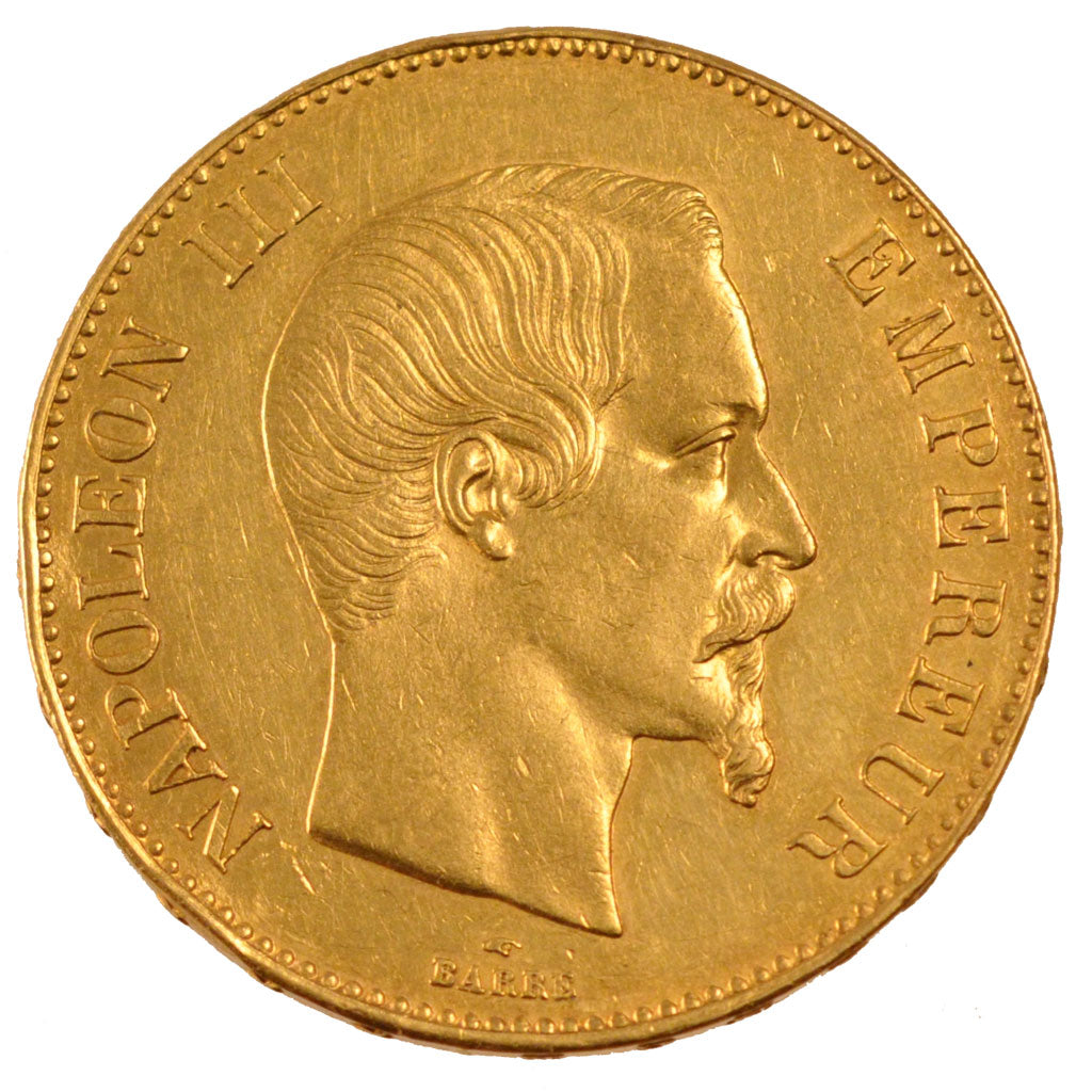 Francia, Napoleon III, Napoléon III, 100 Francs, 1858, Paris, SPL-, Oro, Gad...