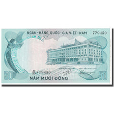 Banknot, Południowy Wiet Nam, 50 D<ox>ng, KM:30a, UNC(65-70)
