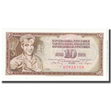 Banknote, Yugoslavia, 10 Dinara, 1968, 1968-05-01, KM:82b, UNC(65-70)