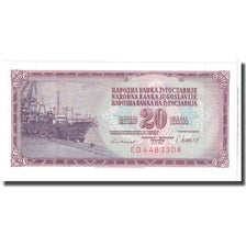 Banknote, Yugoslavia, 20 Dinara, 1981, 1981-11-04, KM:88b, UNC(65-70)