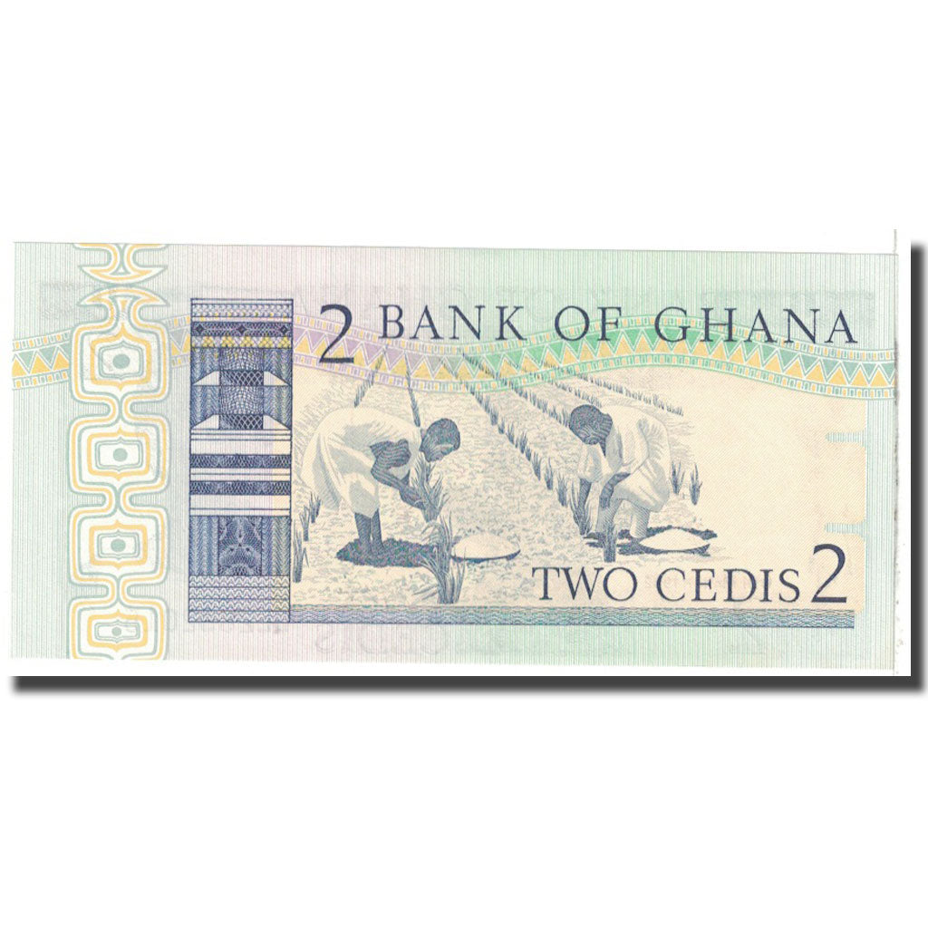 Banknot, Ghana, 2 Cedis, 1982, 1982-03-06, KM:18d, UNC(65-70)