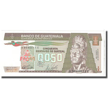 Banknote, Guatemala, 1/2 Quetzal, 1989, 1989-01-04, KM:72a, UNC(65-70)
