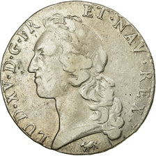 Moneta, Francia, Louis XV, Écu au bandeau, Ecu, 1760, Rouen, MB, Argento