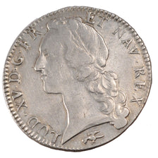 FRANCE, Écu au bandeau, Ecu, 1763, Lyons, VF(20-25), Silver, Gadoury #322, 29.23