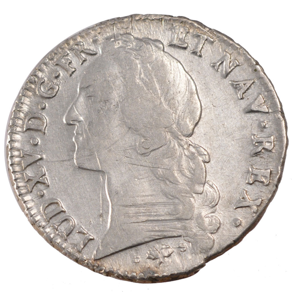 FRANCE, Écu au bandeau, ECU, 1764, Bayonne, KM #512.12, VF(30-35), Silver, ...