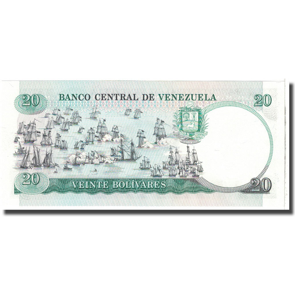 Banknote, Venezuela, 20 Bolivares, 1987, 1987-10-20, KM:71, UNC(65-70)
