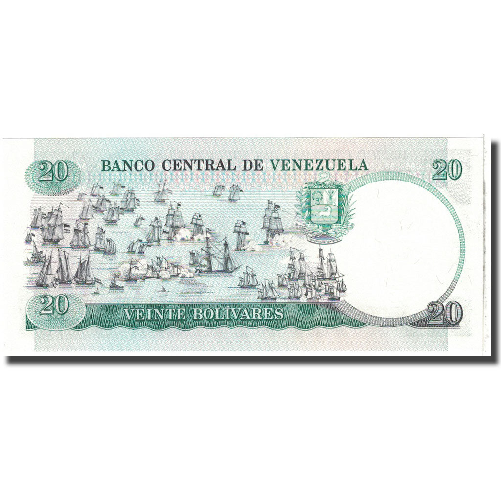 Banknote, Venezuela, 20 Bolivares, 1987, 1987-10-20, KM:71, UNC(65-70)