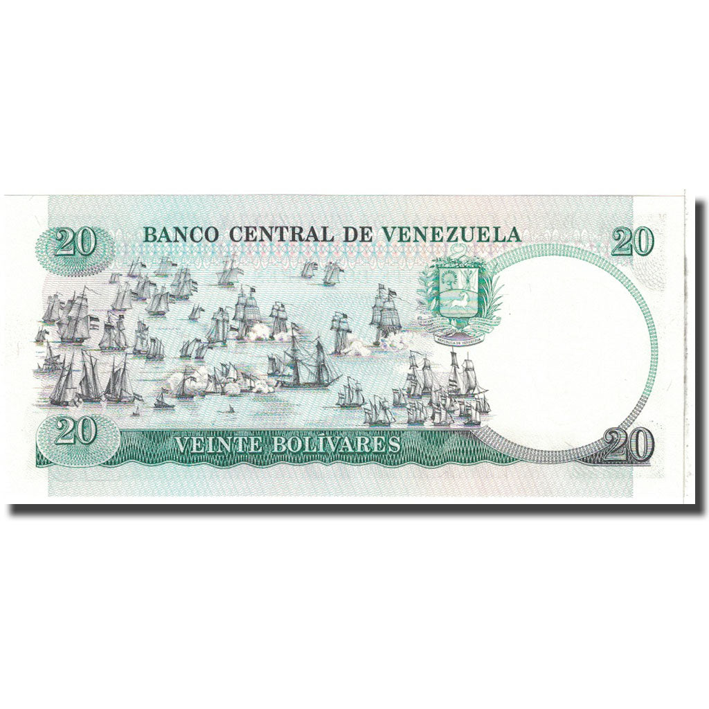 Banknote, Venezuela, 20 Bolivares, 1987, 1987-10-20, KM:71, UNC(65-70)