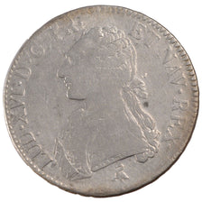 FRANCE, Écu aux branches d'olivier, ECU, 1785, Paris, KM #564.1, VF(30-35), ...