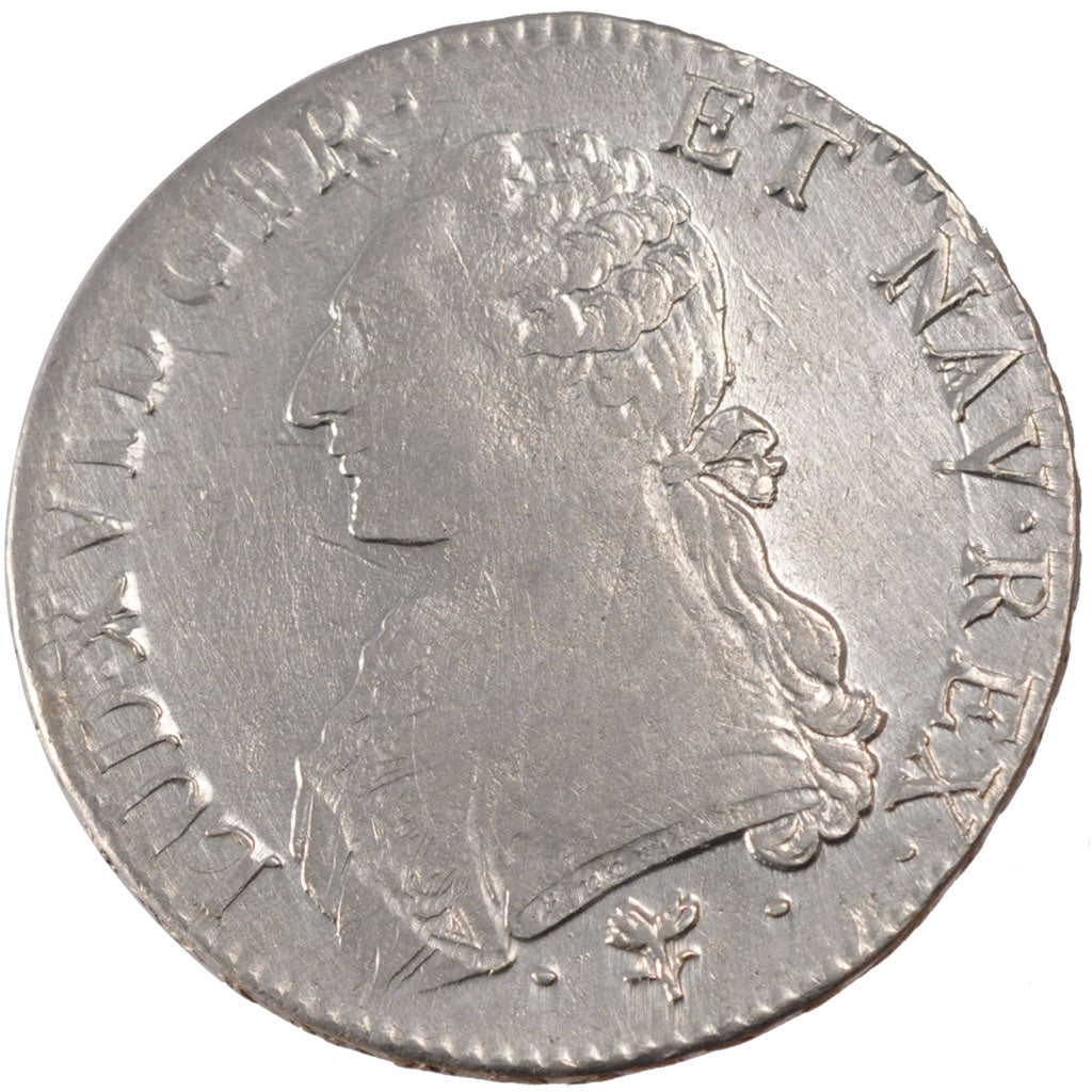 FRANCE, Écu aux branches d'olivier, ECU, 1788, Bayonne, KM #564.9, VF(30-35), ..