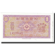Banknot, Korea Południowa, 1 Won, Undated, Undated, KM:30a, UNC(65-70)