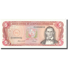 Billet, Dominican Republic, 5 Pesos Oro, KM:147a, NEUF