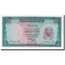 Nota, Egito, 1 Pound, KM:37a, UNC(65-70)