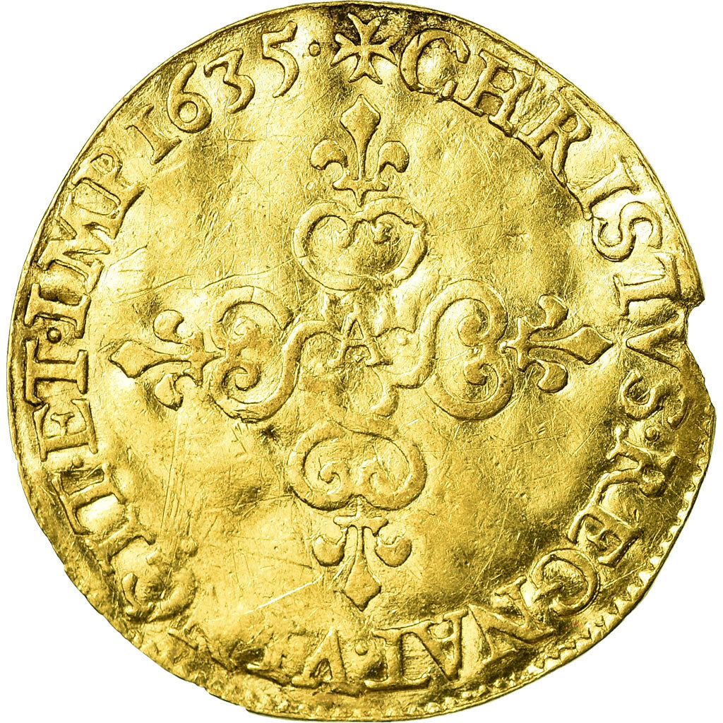 Louis XIII, Ecu d'or au soleil