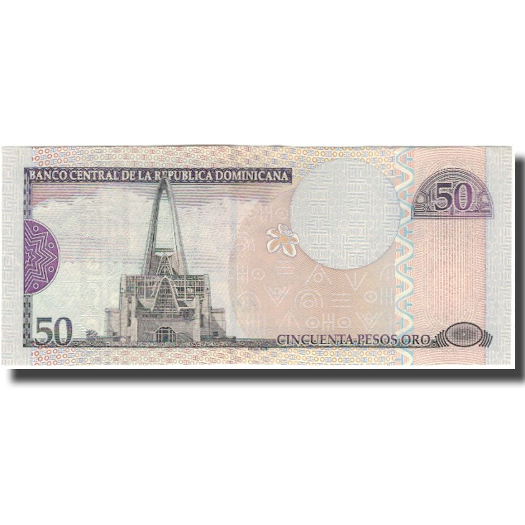 Banknote, Dominican Republic, 50 Pesos Oro, 2002, KM:170a, UNC(65-70)