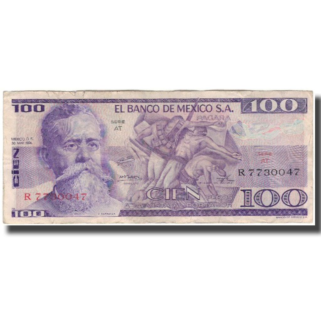 Billet, Mexique, 100 Pesos, 1981-01-27, KM:74a, TB+