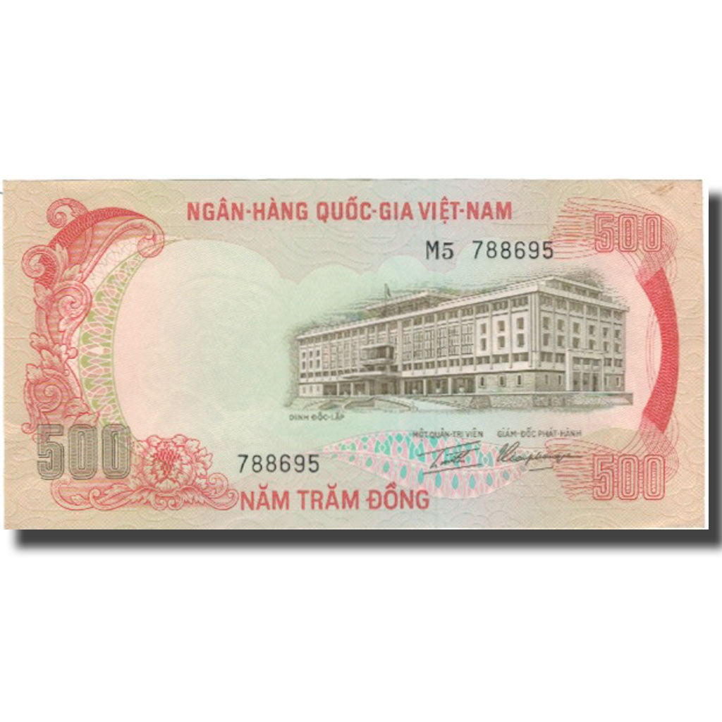Banknote, South Viet Nam, 500 D<ox>ng, KM:33a, UNC(60-62)