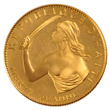 Haiti, 100 Gourdes, 1968, KM #69, MS(63), Gold, 19.75