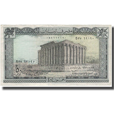 Banknote, Lebanon, 50 Livres, KM:65b, EF(40-45)