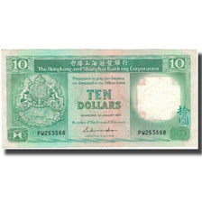 Biljet, Hong Kong, 10 Dollars, 1988-01-01, KM:191b, TTB