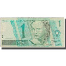 Banknot, Brazylia, 1 Réal, KM:243Aa, VF(20-25)